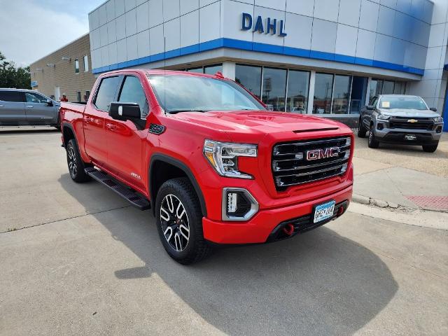 Used 2021 GMC Sierra 1500 AT4 with VIN 3GTP9EEDXMG374811 for sale in Pipestone, Minnesota