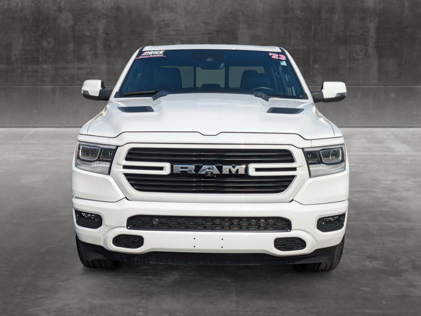 Used 2023 RAM Ram 1500 Pickup Laramie with VIN 1C6RRERT8PN604679 for sale in Clearwater, FL