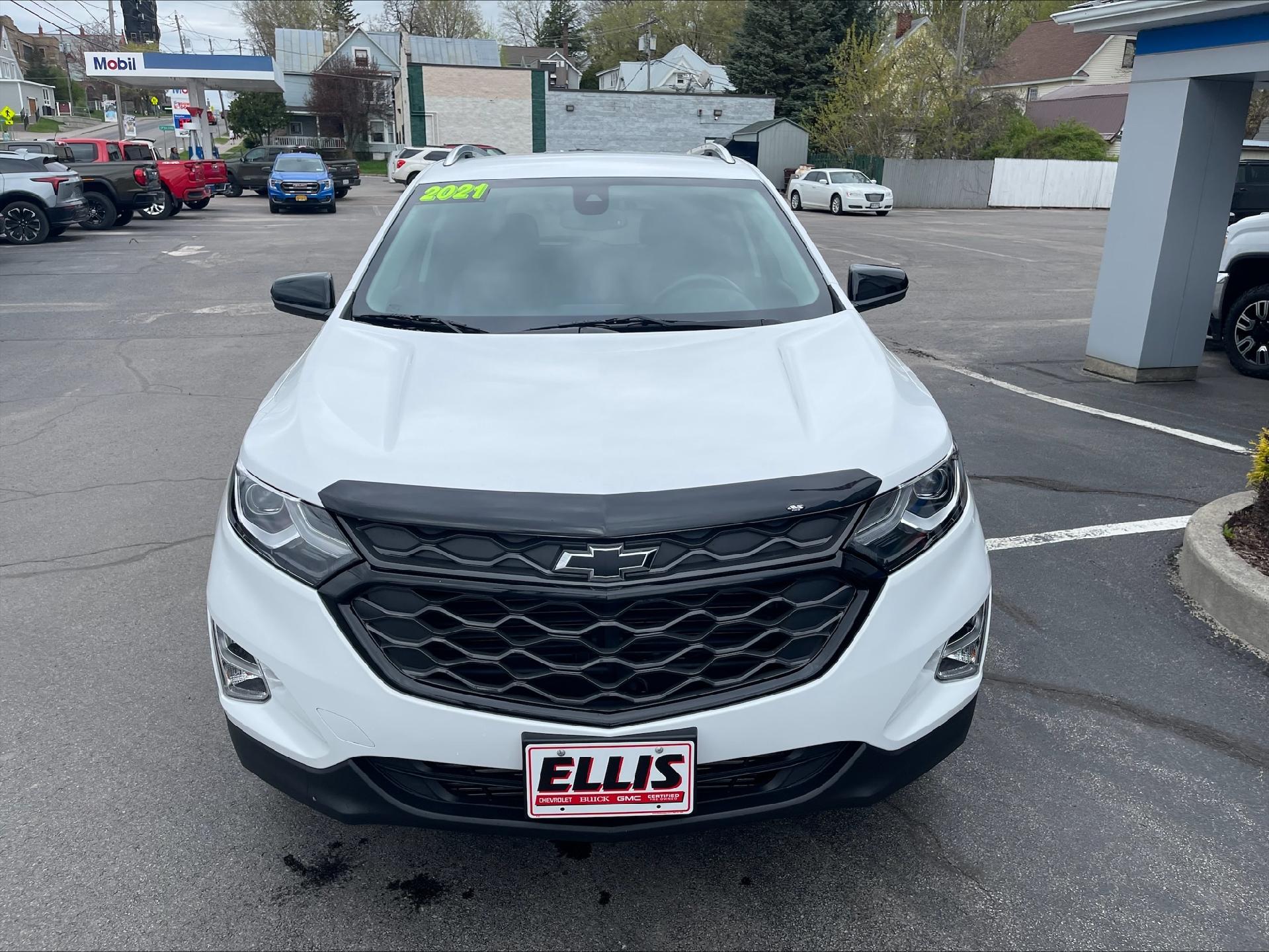 Certified 2021 Chevrolet Equinox Premier with VIN 2GNAXXEV1M6113389 for sale in Malone, NY