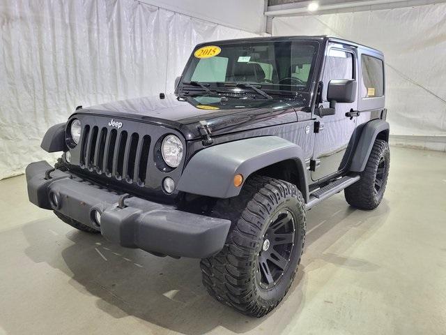 Used 2015 Jeep Wrangler Sport with VIN 1C4AJWAG1FL655646 for sale in Pinconning, MI