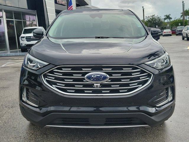 Used 2019 Ford Edge Titanium with VIN 2FMPK3K90KBB53643 for sale in Homestead, FL