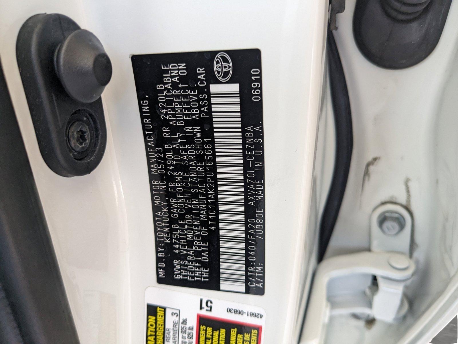 2023 Toyota Camry Vehicle Photo in Sanford, FL 32771