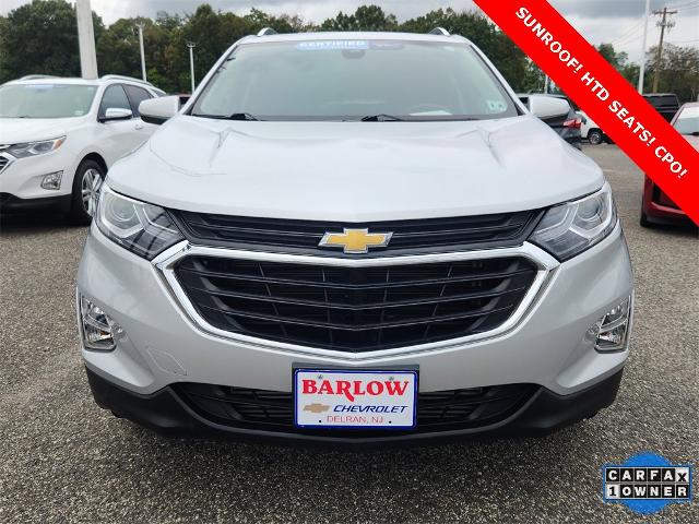 Certified 2021 Chevrolet Equinox LT with VIN 3GNAXKEV4MS168195 for sale in Delran, NJ