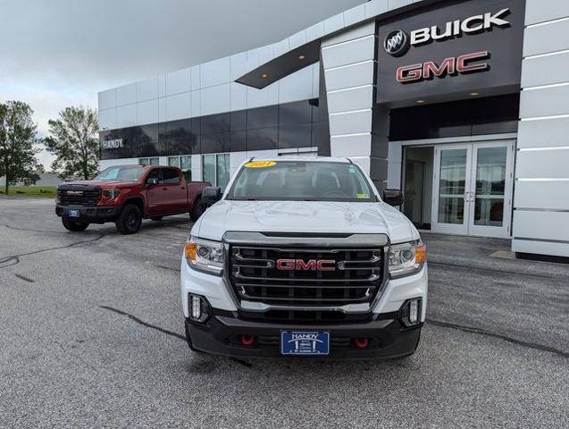 Used 2021 GMC Canyon AT4 with VIN 1GTG6FEN1M1233793 for sale in Saint Albans, VT