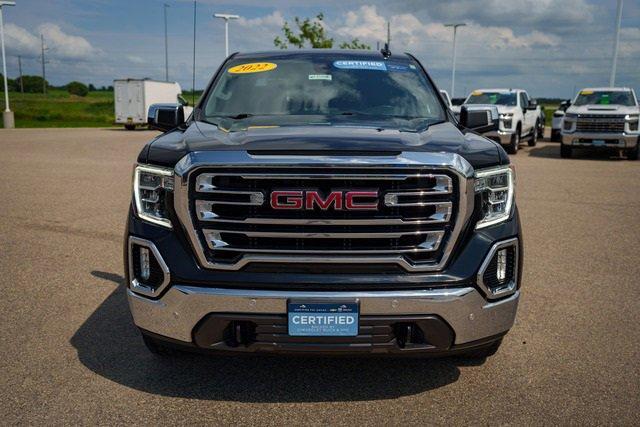 Certified 2022 GMC Sierra 1500 Limited SLT with VIN 3GTU9DED6NG203066 for sale in Willmar, Minnesota