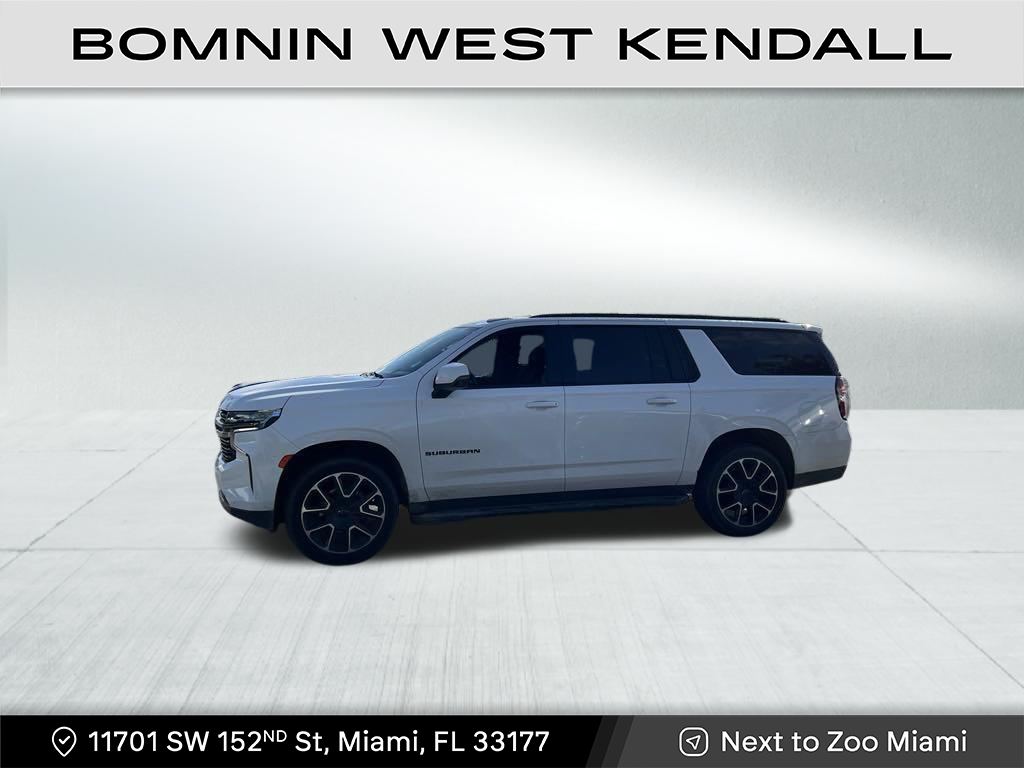 Used 2022 Chevrolet Suburban RST with VIN 1GNSCEKD4NR154394 for sale in Miami, FL