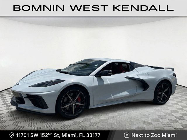 Used 2023 Chevrolet Corvette 3LT with VIN 1G1YC3D47P5125379 for sale in Miami, FL