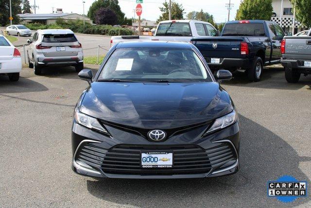 Used 2021 Toyota Camry LE with VIN 4T1C11AK3MU585635 for sale in Renton, WA