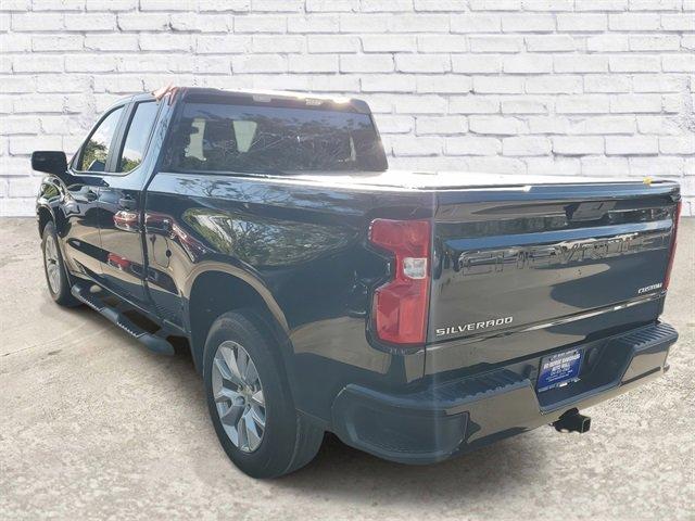 Certified 2021 Chevrolet Silverado 1500 Custom with VIN 1GCRWBEKXMZ120580 for sale in Sunrise, FL