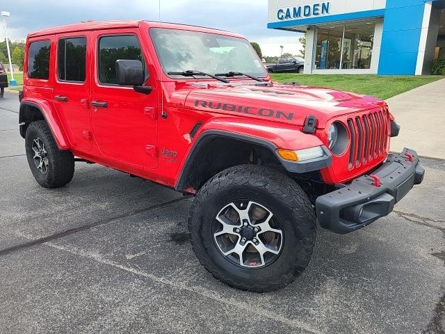 Used 2020 Jeep Wrangler Unlimited Rubicon with VIN 1C4HJXFG9LW177029 for sale in Camden, TN