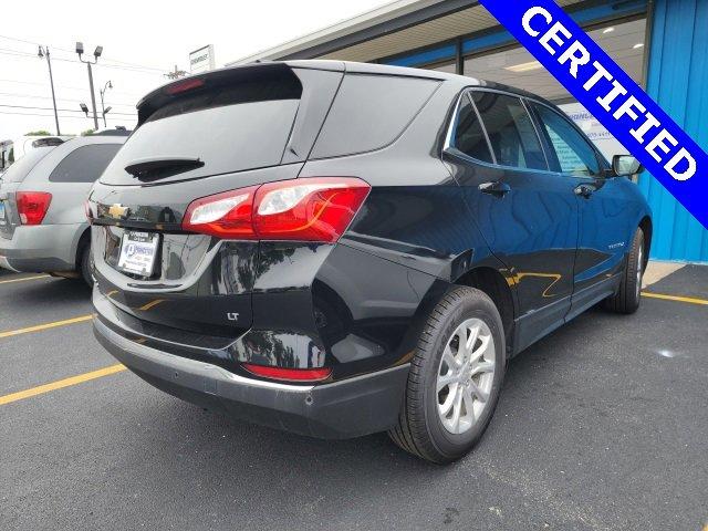 Certified 2020 Chevrolet Equinox LT with VIN 3GNAXJEV0LL312960 for sale in Princeton, IL