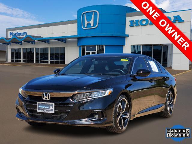 2021 Honda Accord Sedan Vehicle Photo in Denison, TX 75020