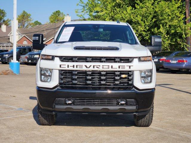 Used 2022 Chevrolet Silverado 2500HD Custom with VIN 1GC1YME78NF350958 for sale in HOUSTON, TX