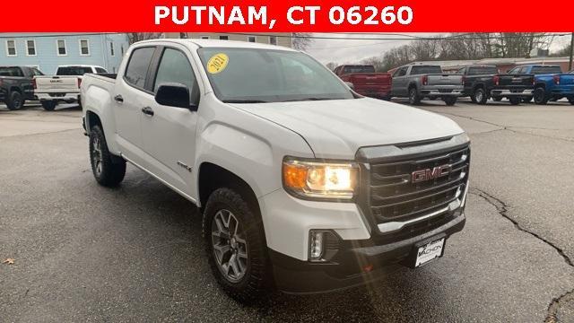 Used 2021 GMC Canyon AT4 with VIN 1GTG6FEN3M1251213 for sale in Old Saybrook, CT