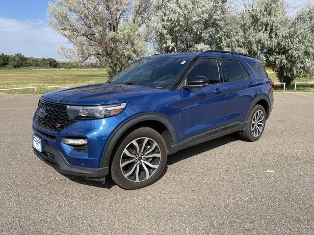 Used 2020 Ford Explorer ST with VIN 1FM5K8GC1LGA01325 for sale in Craig, CO