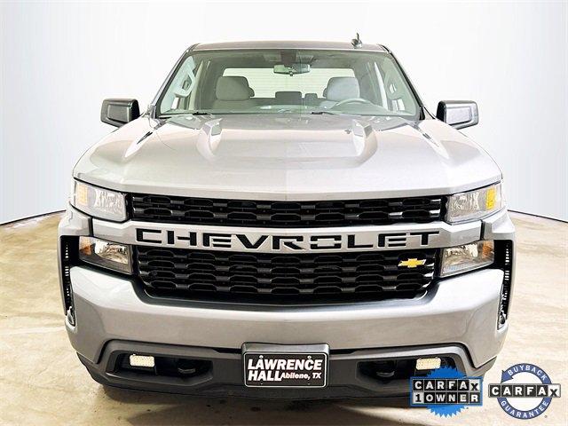 Used 2021 Chevrolet Silverado 1500 Custom with VIN 3GCPWBEKXMG465891 for sale in Abilene, TX