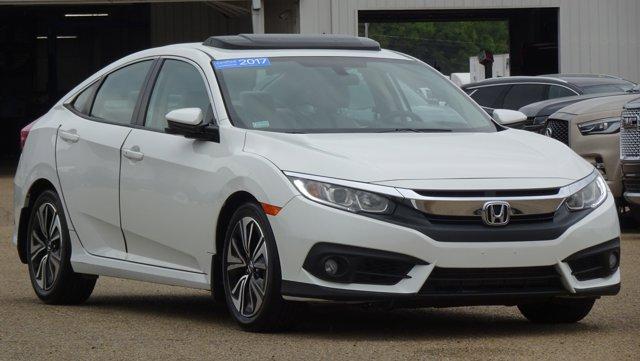 Certified 2017 Honda Civic EX-T with VIN 19XFC1F30HE028635 for sale in Tupelo, MS