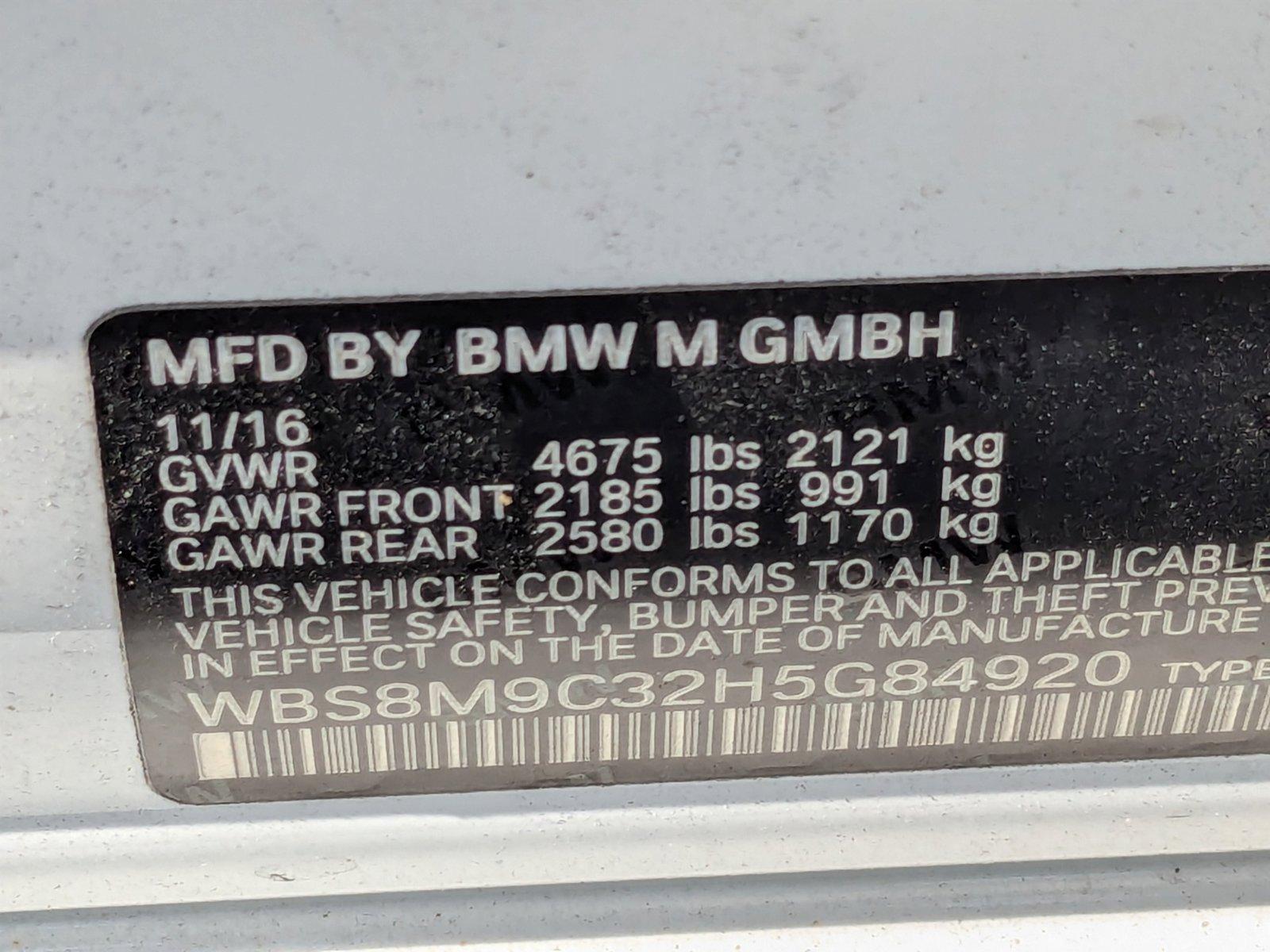 2017 BMW M3 Vehicle Photo in Miami, FL 33015