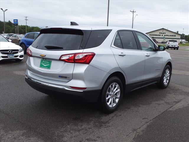 Certified 2020 Chevrolet Equinox LT with VIN 3GNAXKEV7LS690530 for sale in Foley, Minnesota