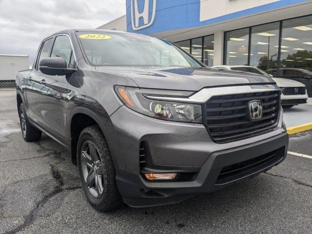 Used 2022 Honda Ridgeline RTL with VIN 5FPYK3F5XNB006728 for sale in Tifton, GA