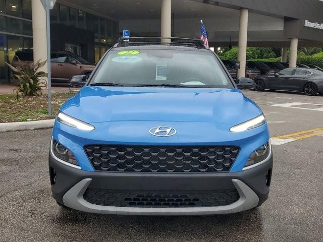 Certified 2022 Hyundai Kona SEL with VIN KM8K62AB0NU919480 for sale in Homestead, FL