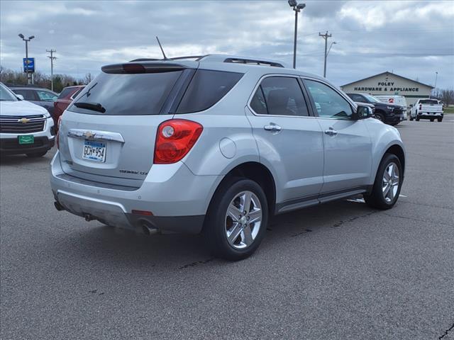 Used 2014 Chevrolet Equinox LTZ with VIN 2GNFLHE38E6114112 for sale in Foley, Minnesota