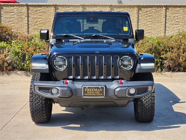 Used 2020 Jeep Wrangler Unlimited Rubicon with VIN 1C4HJXFN8LW156798 for sale in Grapevine, TX