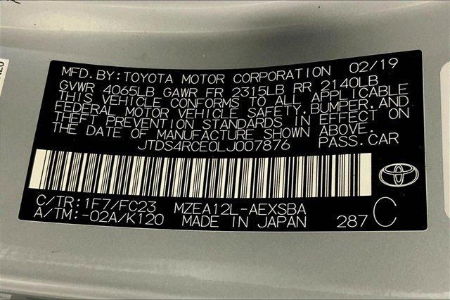 2020 Toyota Corolla Vehicle Photo in INDEPENDENCE, MO 64055-1314