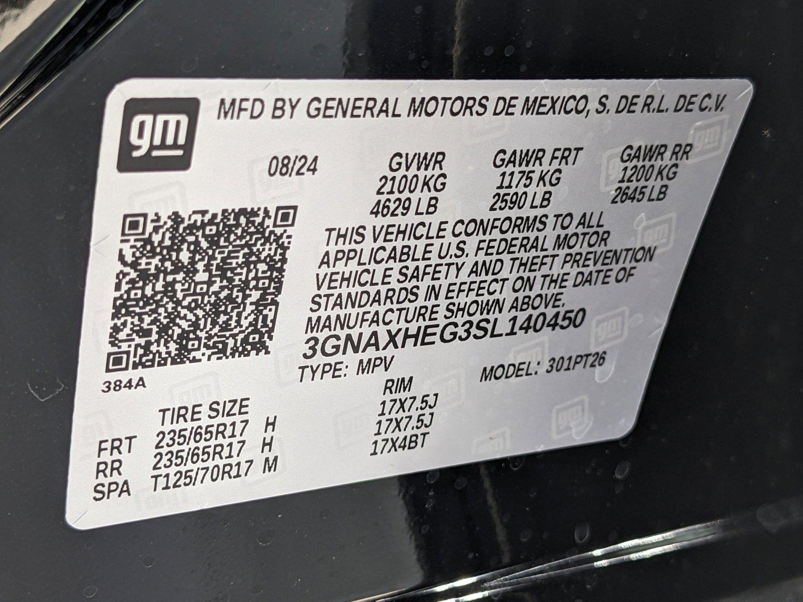 2025 Chevrolet Equinox Vehicle Photo in MIAMI, FL 33172-3015