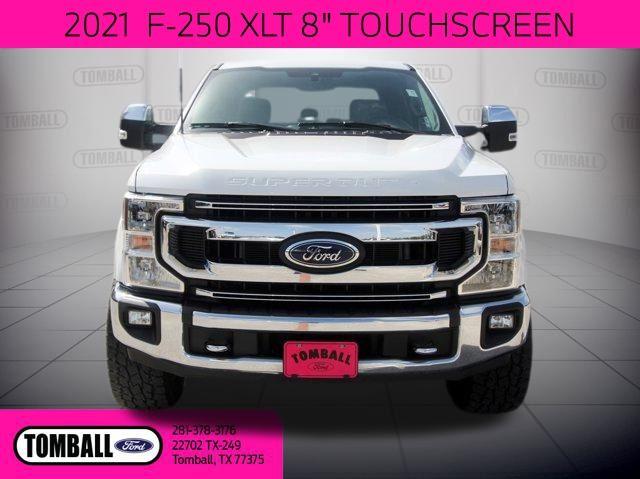 Used 2021 Ford F-250 Super Duty XLT with VIN 1FT7W2BN7MED68816 for sale in Tomball, TX