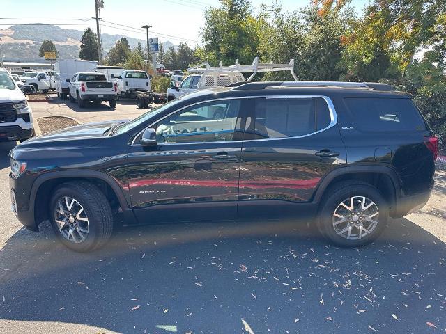 Used 2021 GMC Acadia SLE with VIN 1GKKNKLA8MZ228201 for sale in Santa Rosa, CA