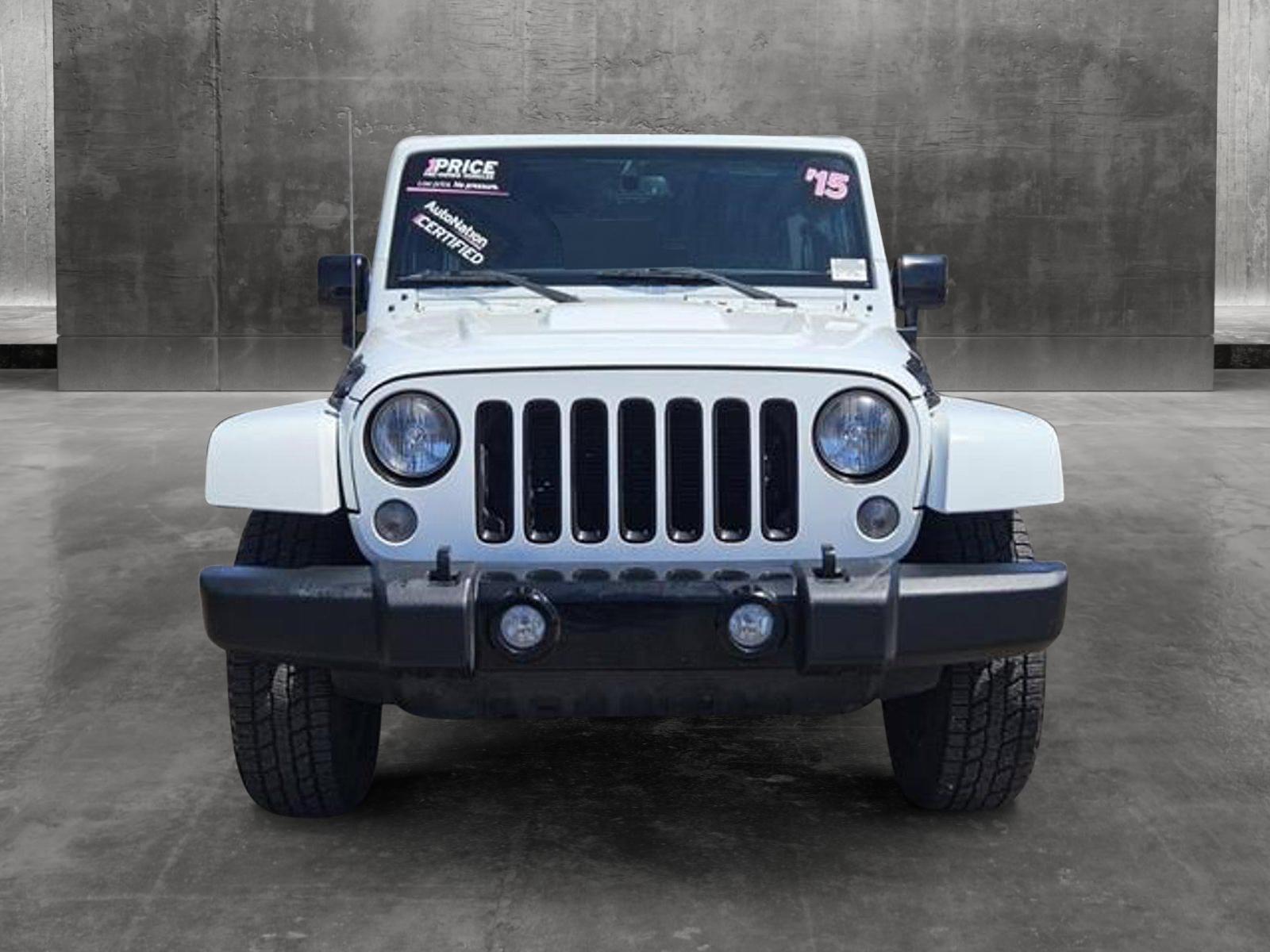 Used 2015 Jeep Wrangler Unlimited Altitude with VIN 1C4BJWEG4FL699509 for sale in Peoria, AZ