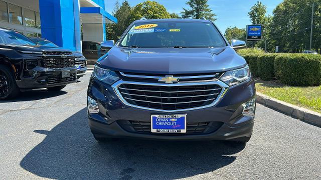 Used 2018 Chevrolet Equinox Premier with VIN 3GNAXWEX4JS620408 for sale in Wilton, CT