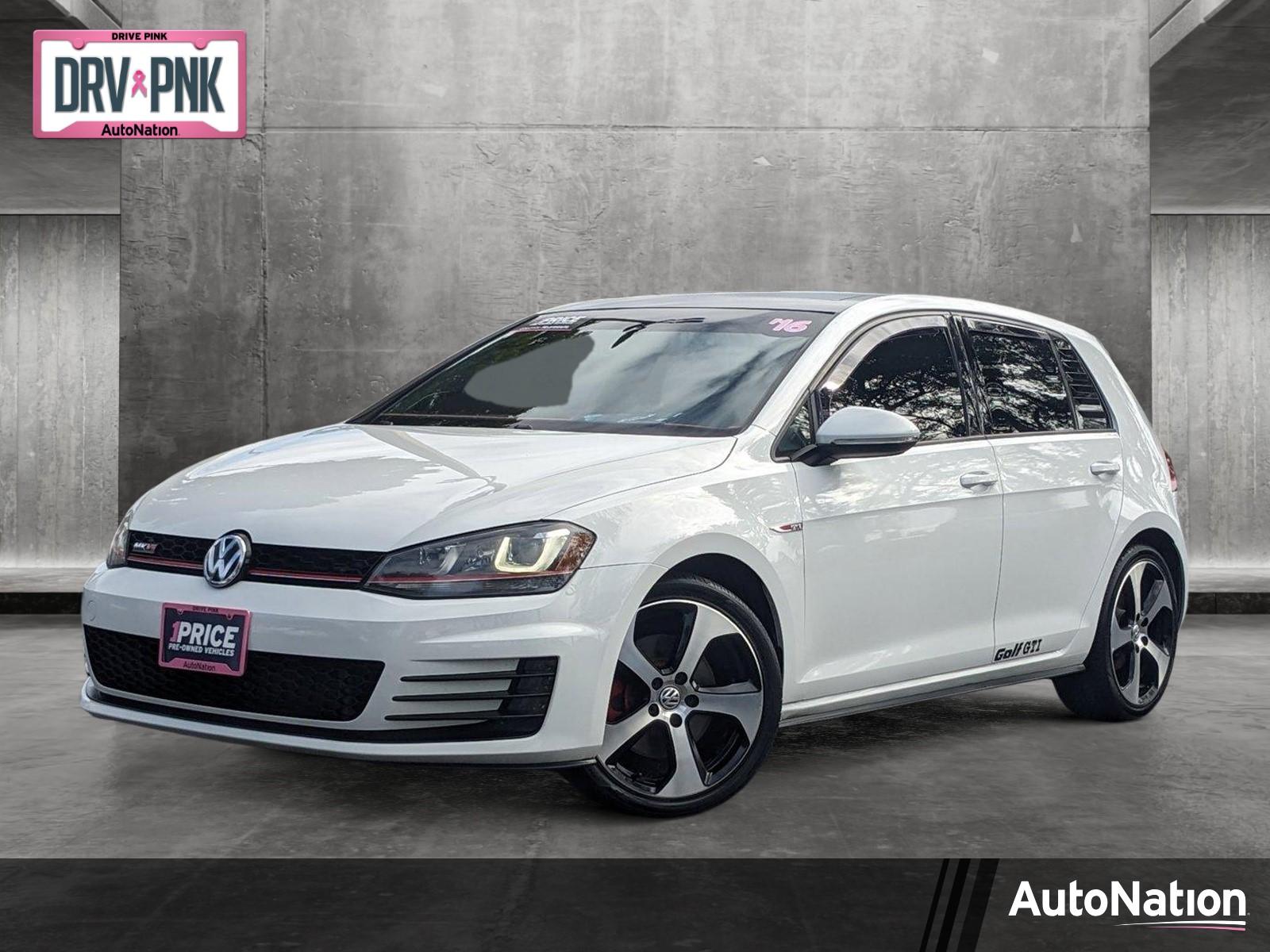 2016 Volkswagen Golf GTI Vehicle Photo in GREENACRES, FL 33463-3207