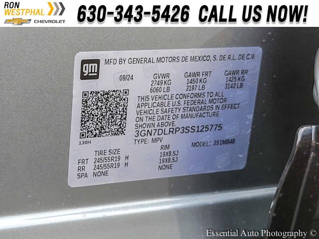 2025 Chevrolet Equinox EV Vehicle Photo in AURORA, IL 60503-9326