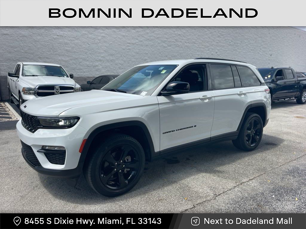 Used 2023 Jeep Grand Cherokee Limited with VIN 1C4RJGBG4PC520878 for sale in Miami, FL