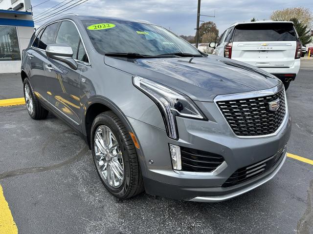 Used 2022 Cadillac XT5 Premium Luxury with VIN 1GYKNDRS1NZ111630 for sale in Gallipolis, OH