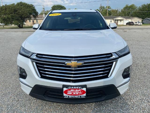 Used 2023 Chevrolet Traverse Premier with VIN 1GNEVKKW4PJ301208 for sale in Casey, IL