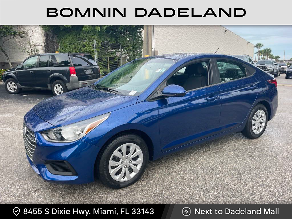 Used 2021 Hyundai Accent SE with VIN 3KPC24A69ME140935 for sale in Miami, FL