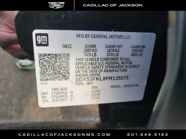 2023 Cadillac Escalade Vehicle Photo in RIDGELAND, MS 39157-4406