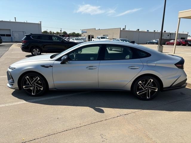 Certified 2024 Hyundai Sonata N Line with VIN KMHL54JC5RA365100 for sale in Wichita, KS