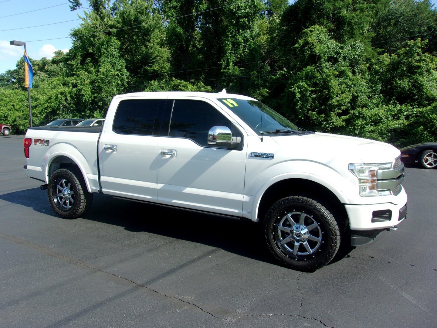 Used 2019 Ford F-150 Platinum with VIN 1FTEW1E43KFA61543 for sale in Kansas City