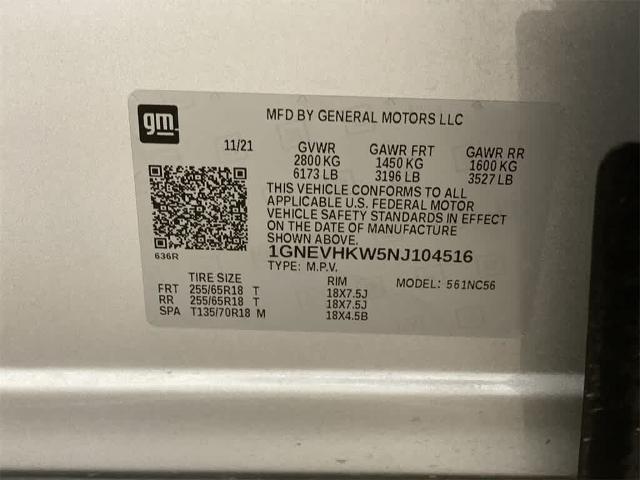 2022 Chevrolet Traverse Vehicle Photo in PORTLAND, OR 97225-3518