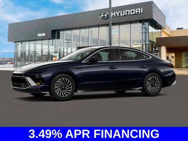 2024 Hyundai SONATA Hybrid Vehicle Photo in Highland, IN 46322-2506