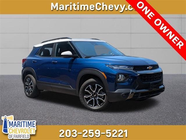 Certified 2023 Chevrolet TrailBlazer Activ with VIN KL79MSSL0PB069085 for sale in Fairfield, CT