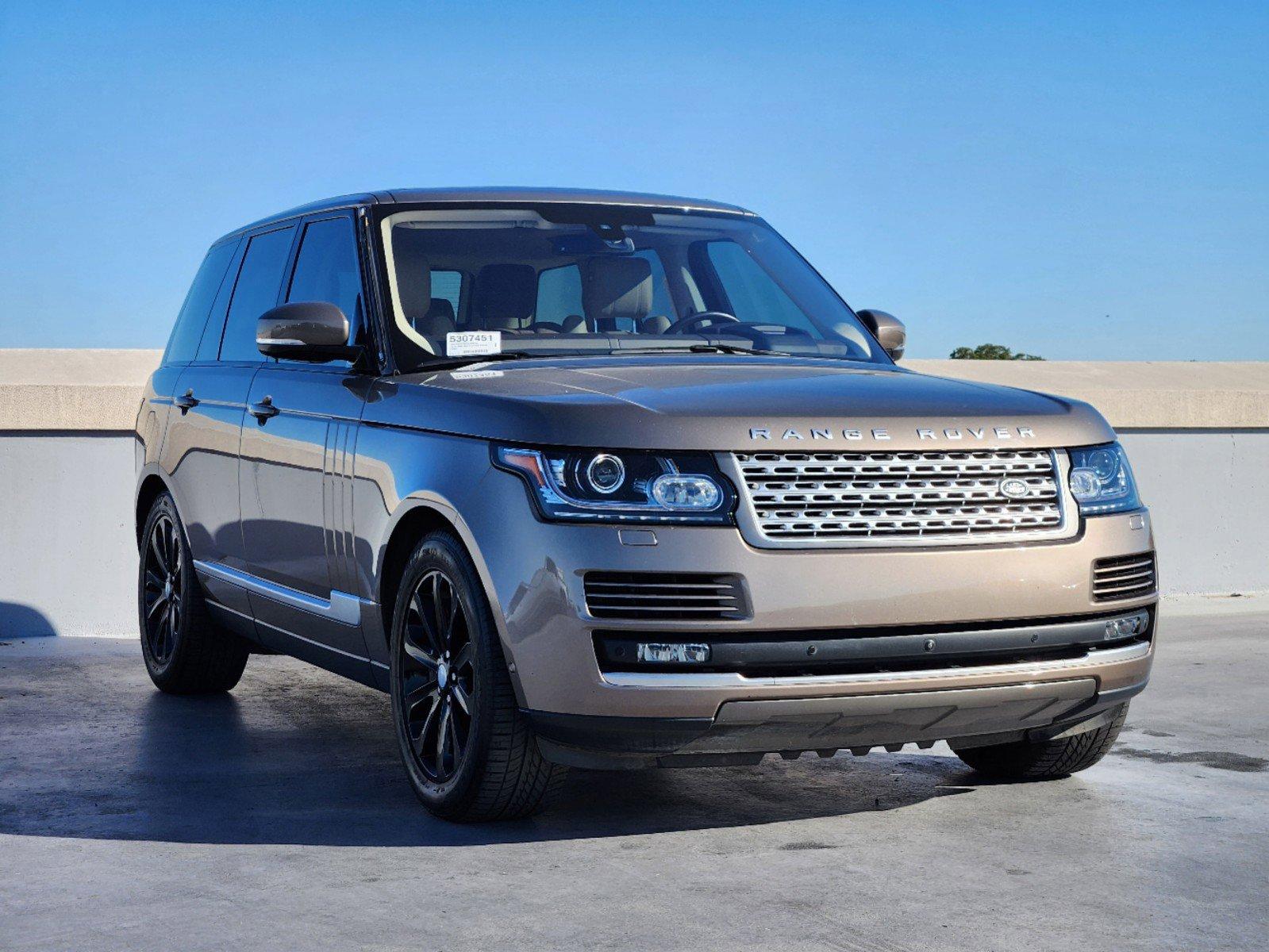 2016 Range Rover Vehicle Photo in DALLAS, TX 75209