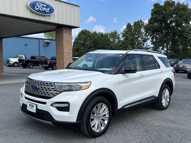 Used 2021 Ford Explorer Limited with VIN 1FMSK8FH3MGA13588 for sale in Elkton, VA