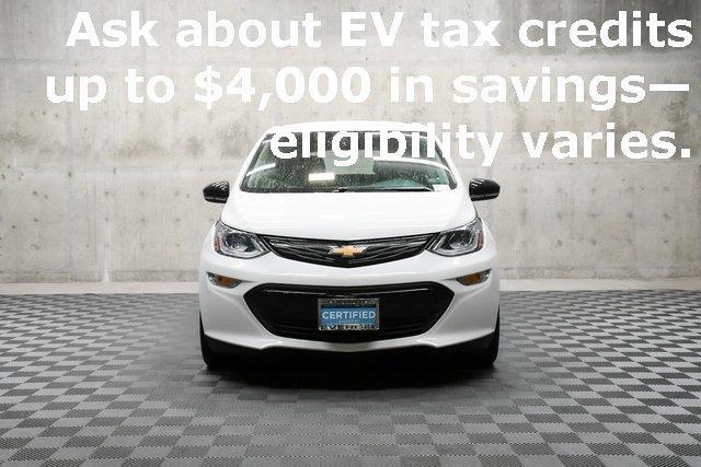 Certified 2021 Chevrolet Bolt EV LT with VIN 1G1FY6S01M4112445 for sale in Everett, WA