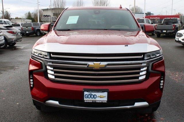 Used 2021 Chevrolet Tahoe High Country with VIN 1GNSKTKL7MR429950 for sale in Renton, WA