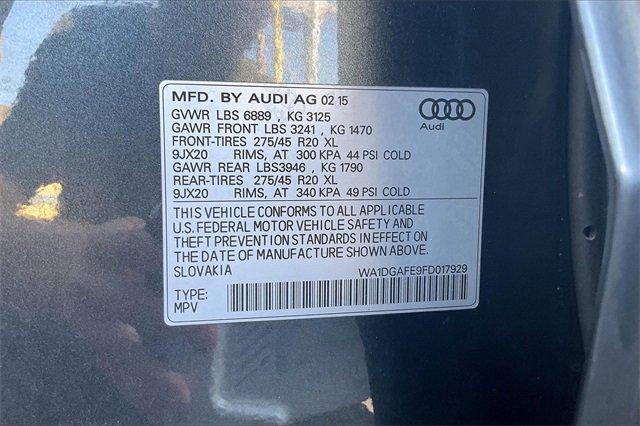 2015 Audi Q7 Vehicle Photo in INDEPENDENCE, MO 64055-1314